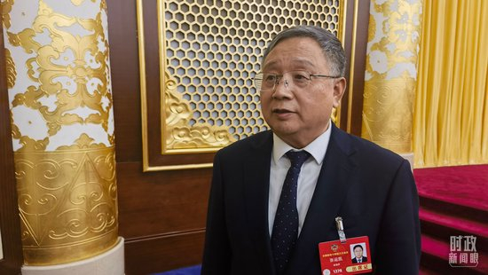  △张运凯委员。（总台央视记者陈曦拍摄）