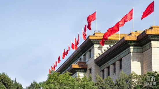  △人民大会堂。