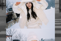 白雪皑皑、银装素裹的冬天，穿搭也能不“白”费力气