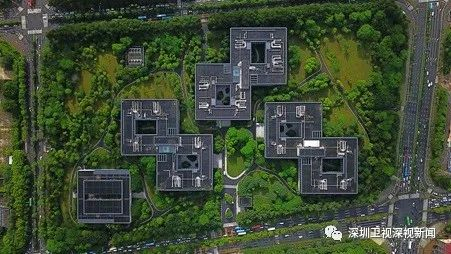  （深圳华为基地H区软件研发中心俯瞰）