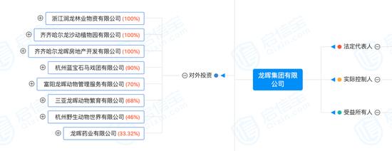 龙晖集团产业布局(来源:启信宝)