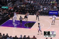 🏀季前赛-开拓者胜国王 杨瀚森末节4分6板1助1帽 阿夫迪亚26+9