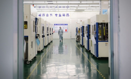  沈阳芯源微电子设备股份有限公司成品车间（2020年7月15日摄）。新华社记者 姚剑锋 摄