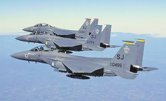 美国空军F-15E战斗机