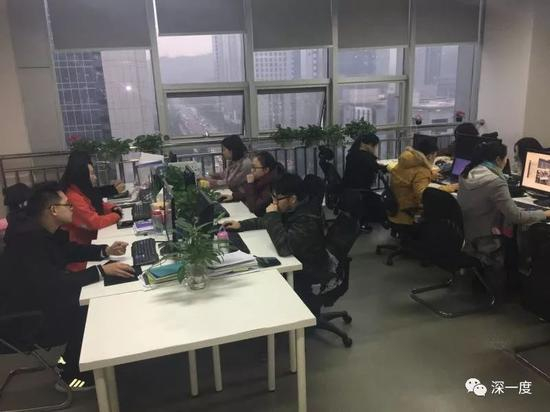 “诺亚大陆”公司内景