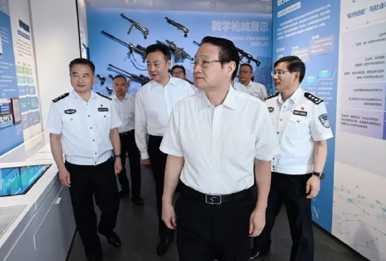 易炼红在浙江省委书记任上。图片来源：浙江省政府官方网站