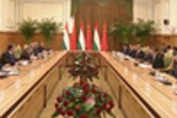 习近平同拉赫蒙会谈