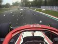 F1大奖赛撞车事故:火花四溅碎片满天飞 后方“战地记者”记录全程