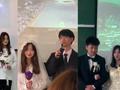 高校开设婚庆课 学生模拟结婚仪式