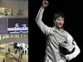 中国香港张家朗斩获男子花剑个人冠军 香港商场内千人庆祝 内地网友送祝福