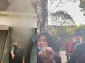 5岁男孩被反锁家中玩打火机引火灾 物业大哥爬楼灭火救人