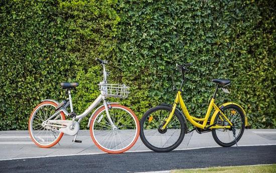 Mobike Lite 与 ofo 第三代单车