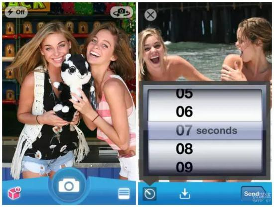 Snapchat在2012年推出了Android版本并增加了视频功能