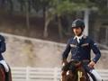 中国历史首次父子同战奥运!马术爷俩:你我谁赢 都是中国赢