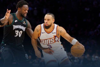 太阳终结森林狼5连胜 马威22+7 布克缺战 爱德华兹40+9