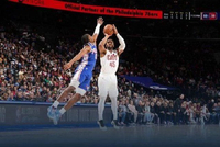 骑士大胜76人 米切尔35+7+9 加兰20+7&伤退 恩比德20分6失误