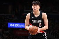 杨瀚森2分30秒1板1助 骑士送开拓者5连败 阿伦生涯新高40+17