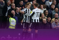 两连败！切尔西0-1纽卡先赛净胜球优势排第五 戈登破门+中柱