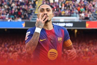 4分领跑！巴萨5-2塞维利亚4连胜 拉菲尼亚戴帽 坎塞洛回归首球+两造点