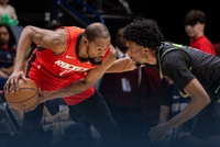 火箭送鹈鹕5连败 申京36+14+7 杜兰特20+6 锡安18分