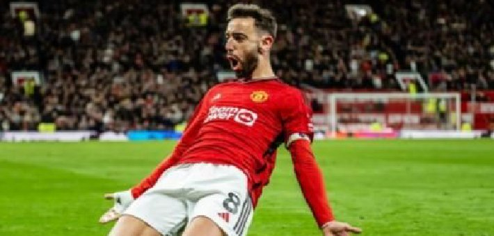 英超-b费梅开二度霍伊伦建功 曼联4-2谢菲联