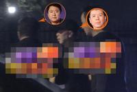电影大佬的聚会!冯小刚于冬饭后牵小手还拥抱告别