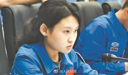 发射场上最年轻的女指挥 周承钰