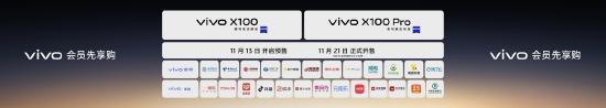 vivo X100系列销售渠道