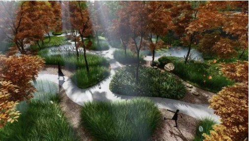 去设备化儿童活动场地景观