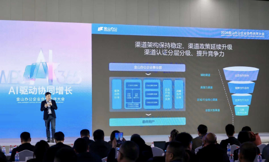 金山办公助理总裁黄志军分享渠道政策