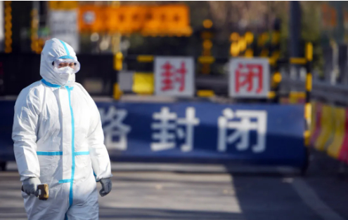 2021年1月7日，石家庄，出入石家庄的高速口还处于封闭状态。（图|视觉中国）