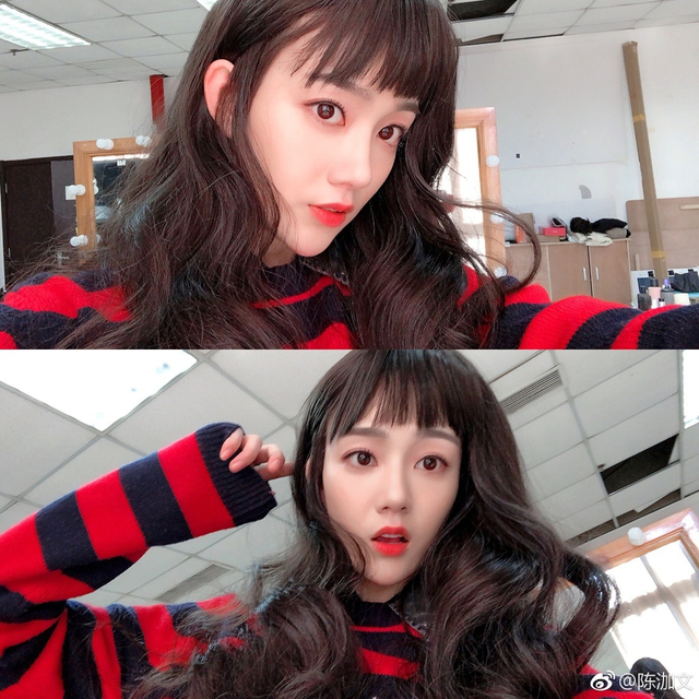 《沙海》短发小花陈泇文 原来长发时这么仙!