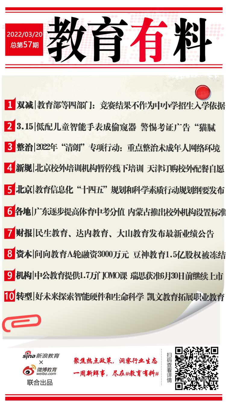 教育有料：竞赛结果不作为中小学入学依据