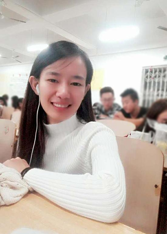 贫困女大学生林华蓉生前照片。 &nbsp;本文图片均为死者家属提供
