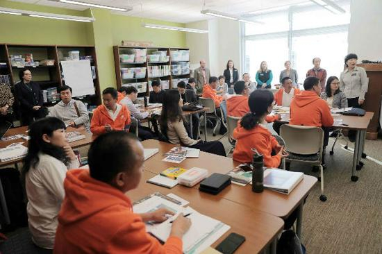 北卡罗来纳大学格林斯堡分校接受培训