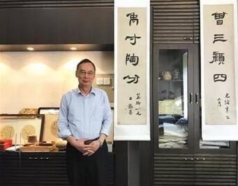 ▲2017年6月15日，朱清时在中国科技大学办公室里。新京报记者 付珊 摄