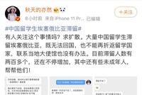 200多名留学生滞留埃塞俄比亚?官方:均已乘机回国