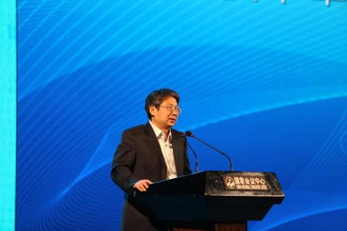 　教育部学校规划建设发展中心主任陈锋作开幕致辞