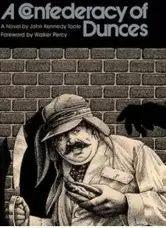 A green hunting cap squeezed the top of a fleshy balloon of a head。