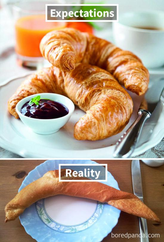 5。 Wy wife made croissant for breakfast。 Nailed it！