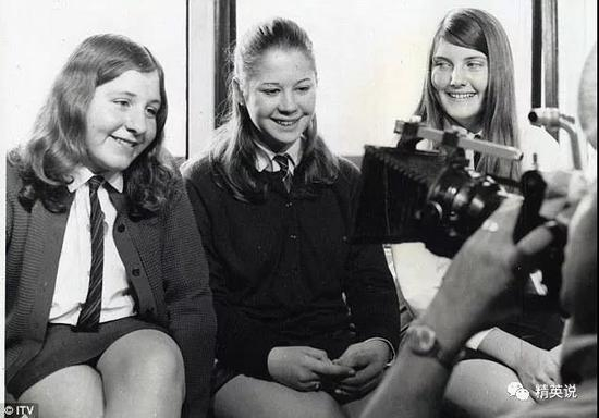 　　14岁的Jackie， Sue， Lynn