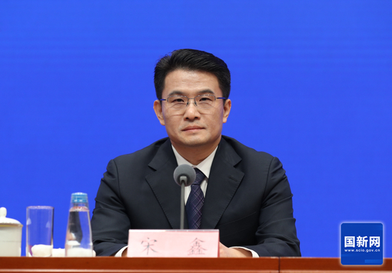 人力资源社会保障部就业促进司司长宋鑫&nbsp; 国新网 图