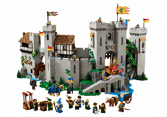 乐高雄狮骑士的城堡套装