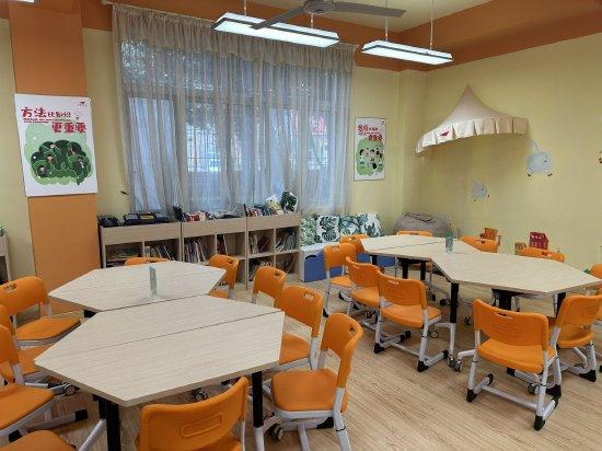 大邑县银都小学的梦想中心教室