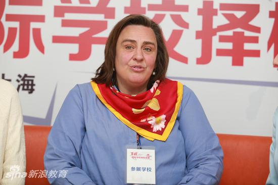 上海西华国际学校校长克莉丝蒂娜