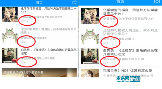 小猿搜题上相关文章评论数量前后对比