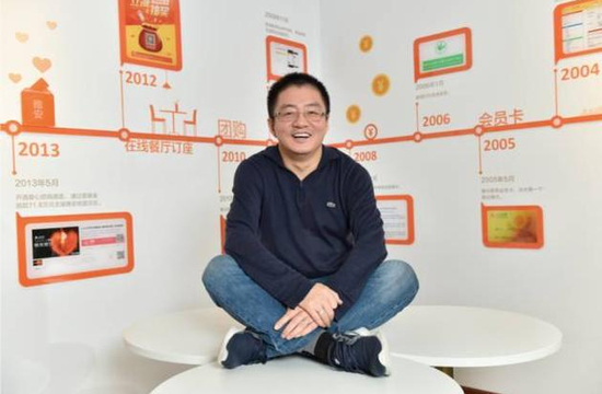 采访中，王慧文始终保持兴奋状态，一如美团点评一次次把自己推向战场