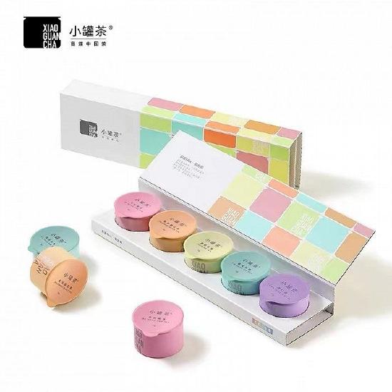 小罐茶彩色罐产品