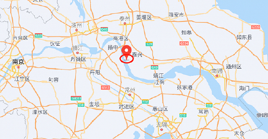 格林美（江苏）钴业所在地，图片来源：百度地图