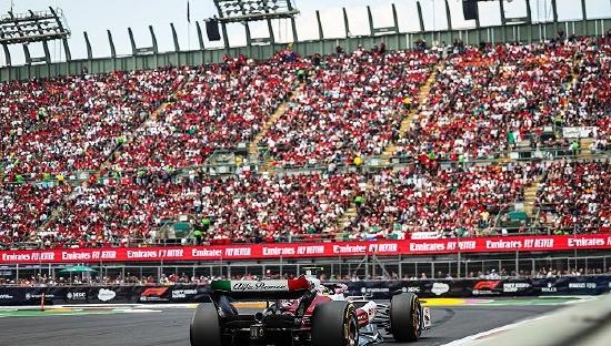 周冠宇在F1墨西哥大奖赛。(图片来源:阿尔法·罗密欧车队)